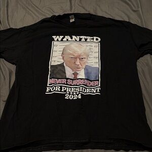 🇺🇸 Donald Trump 2024 black graphic t-shirt 🦅